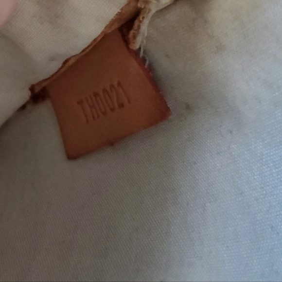 Authentic Louis Vuitton Juliette Mini Lin Crossbody Bag With Blue LV Monogram - Picture 14 of 14